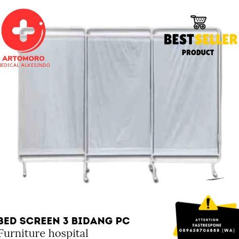 Jual Bed Screen 3 Bidang Besi| Pembatas Ruangan 3 Bidang Besi (Pc ...