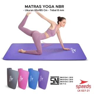SPEEDS Matras Yoga Mat Olahraga Senam Lantai Meditasi Gym Fitness Karpet Lantai Berstandar SNI 027-21
