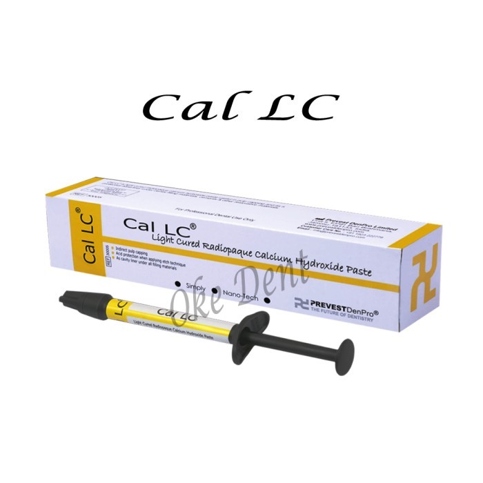 Jual CAL LC / CaOH / Calsium hydroxide /Lightcure Caviti Liner / Pulp ...