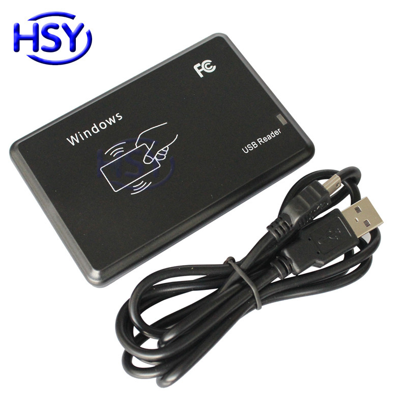 Jual RFID Desktop USB Reader 125khz Proximity EM ID Card | Shopee Indonesia