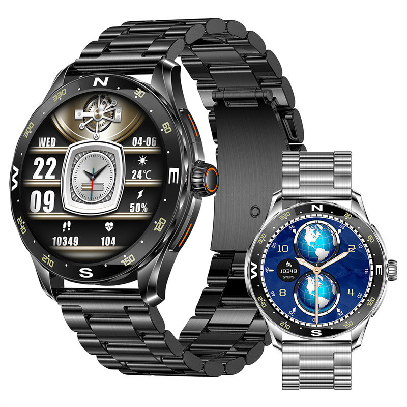 Jual Men Smart Watch Y88 1.43inch AMOLED Bluetooth Call Music | Shopee ...