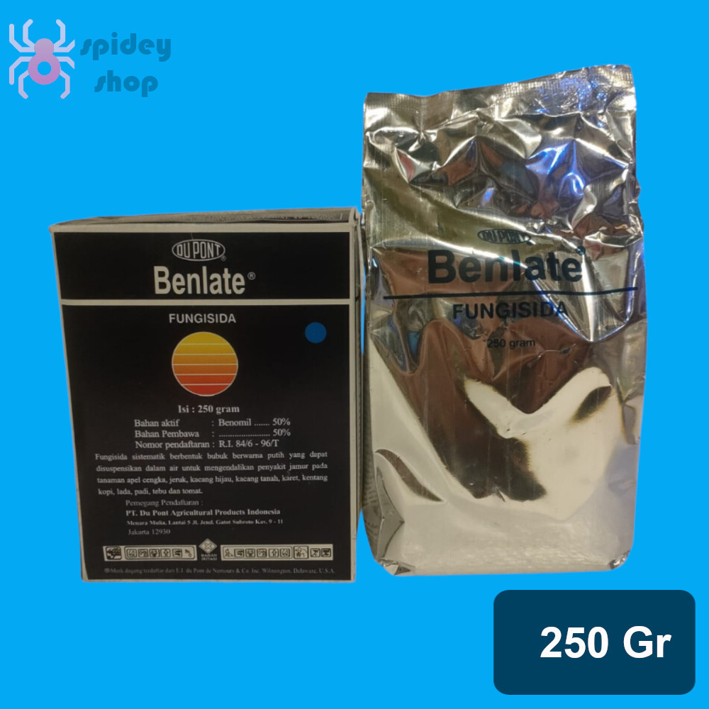 Jual Benlate 250 Gram Benomil Fungisida Hawar Daun Benomil | Shopee ...