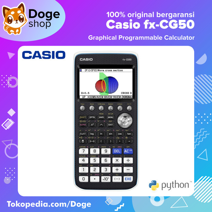 Jual Casio fx-CG50 CG 50 Prizm Graphing Calculator Programmable ...