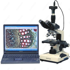 Jual LabTestKit Lab Clinic Vet Microscope--AmScope Supplies 40X-1600X ...