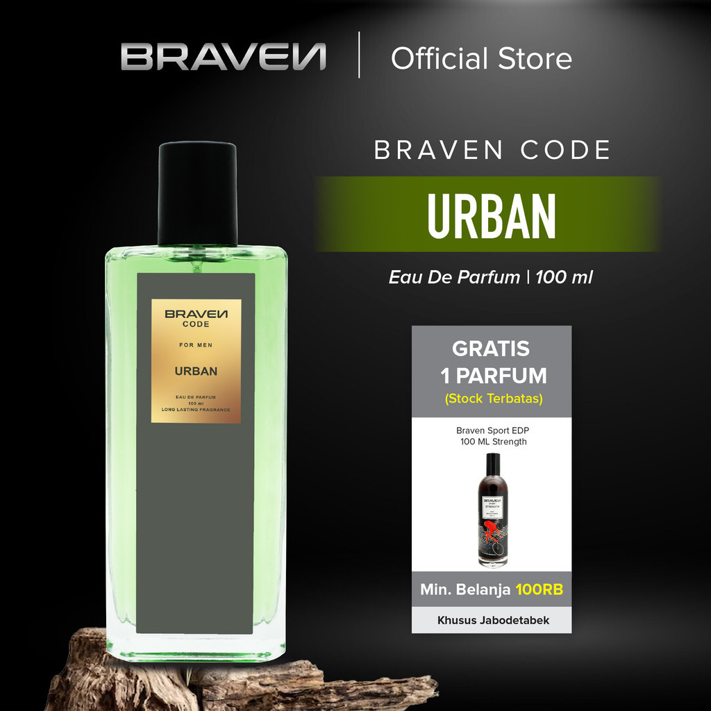Jual Braven Code Eau De Parfum Urban 100ml - Parfum Pria | Shopee Indonesia