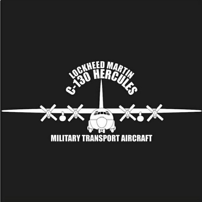 Jual Stiker Lockheed Martin c-130 Hercules Sticker Pesawat Angakat Tni ...