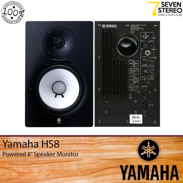 Jual Jual Murah Yamaha HS8 8 Inch Powered Speaker Monitor | Shopee ...