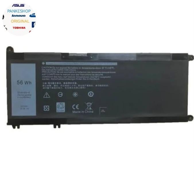 56WH 33YDH Laptop Batteria Per Dell Inspiron 17 7000 7778 7779 7786 7773 15 7577 G3 3579 3779 G5 5587 G7 7588 Latitude 13 3380 14 3490 15 3590 3580 PVHT1 P30E 81PF3 081PF3 - Foto 2