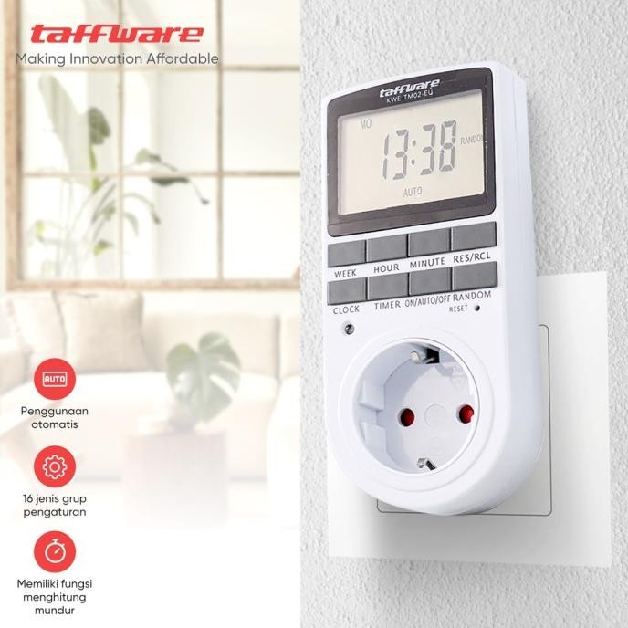 Jual NEW Stop Kontak Colokan Listrik Digital Timer Switch Programmable ...