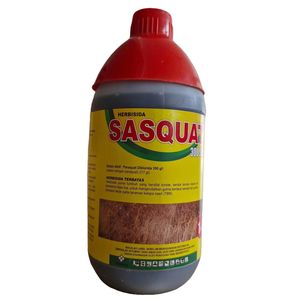 Jual Herbisida Sasquat 300SL Kemasan 1Liter Obat Rumput Paraquat ...