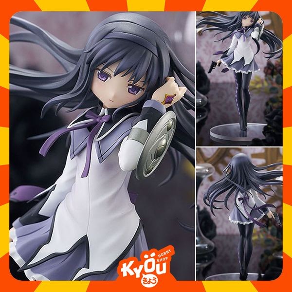 Pop Up Parade Homura Akemi – Statuette 16 Cm – Puella Magi Madoka Magica – Sculptée Par Hideshu Nishibe