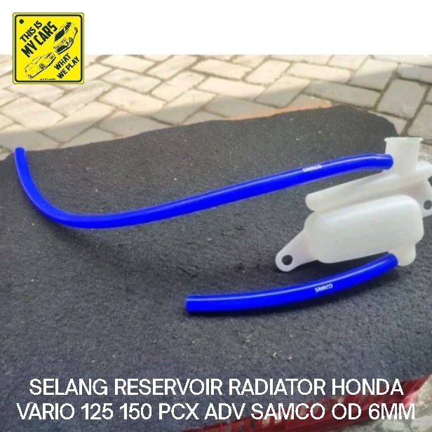 Jual SELANG RESERVOIR RADIATOR HONDA VARIO 125 150 PCX ADV SAMCO OD 6MM ...