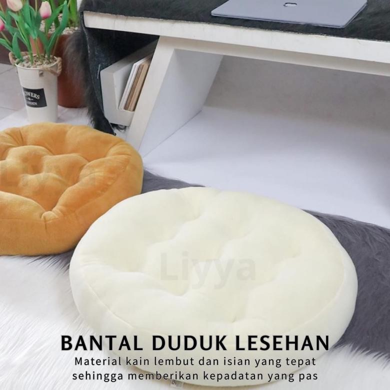 Jual Liyya Cushion Ball Alas Bantal Duduk Bulat Lantai Kursi Sofa ...