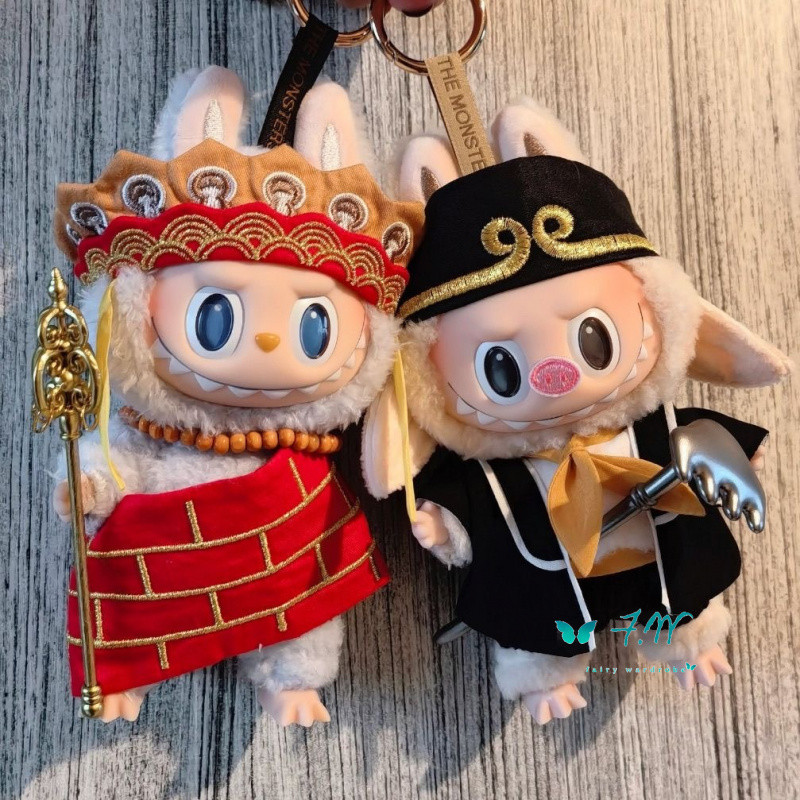 Jual labubu Cute Funny Pig Eight Ring Doll Little Doll Doll Clothes ...
