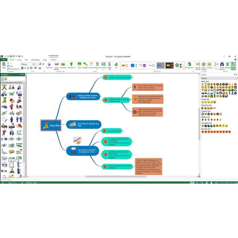 Jual ConceptDraw MINDMAP 15.1.1.296 Preactivated (Full Version, Not ...