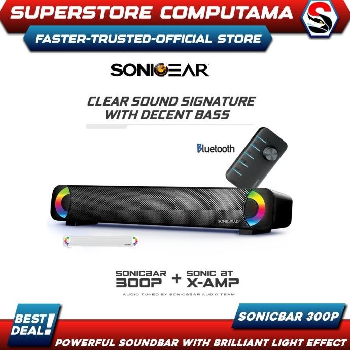 sonicgear soundbar sonicgear bt300
