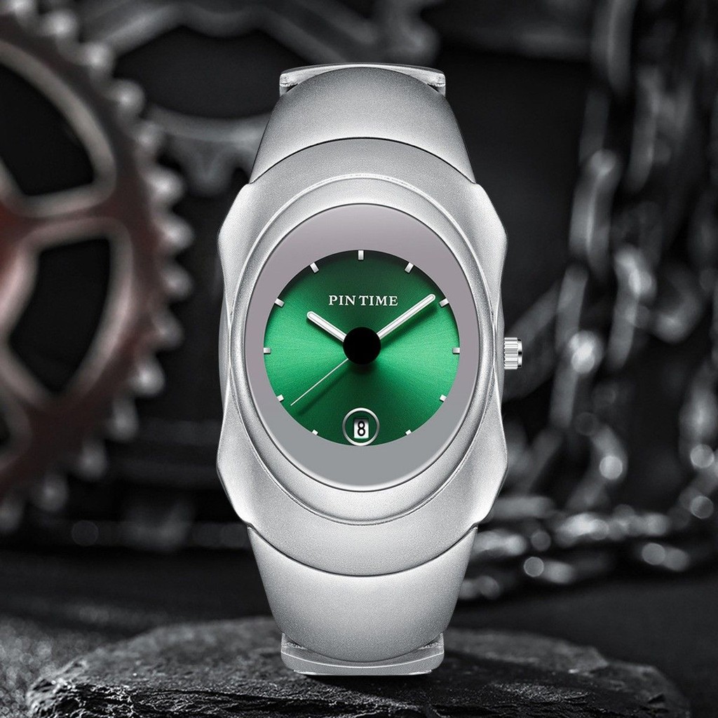 時計 PINTIME JADGE watch y2k PINTIME Y2K Creative Retro Style Luxury Men's Watch Fashion