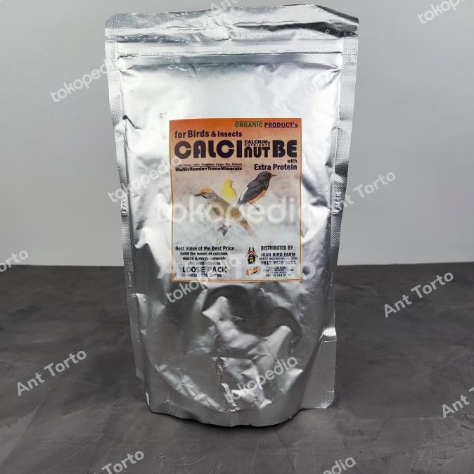 Jual Calcinut BE Bird Kalsium Multivitamin Burung Pengganti Sotong 550 ...