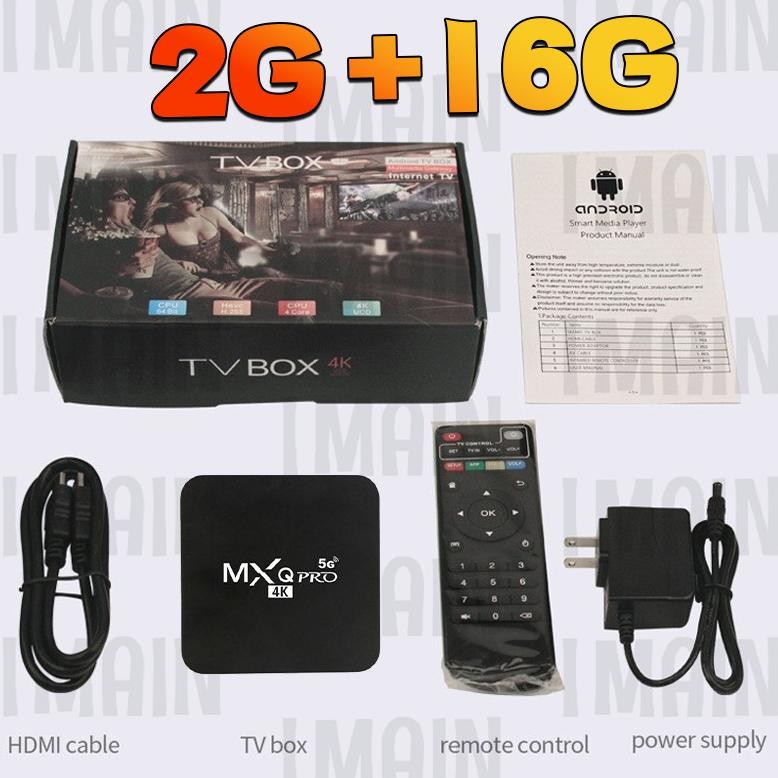 Jual MXQ Android TV Box OTT 4k 5G Ultra HD STB 01 MXQ PRO 4K 5G
