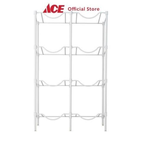 Jual Ace Stora Rak Galon 8 Botol - Putih Tempat Penyimpanan Galon Air ...