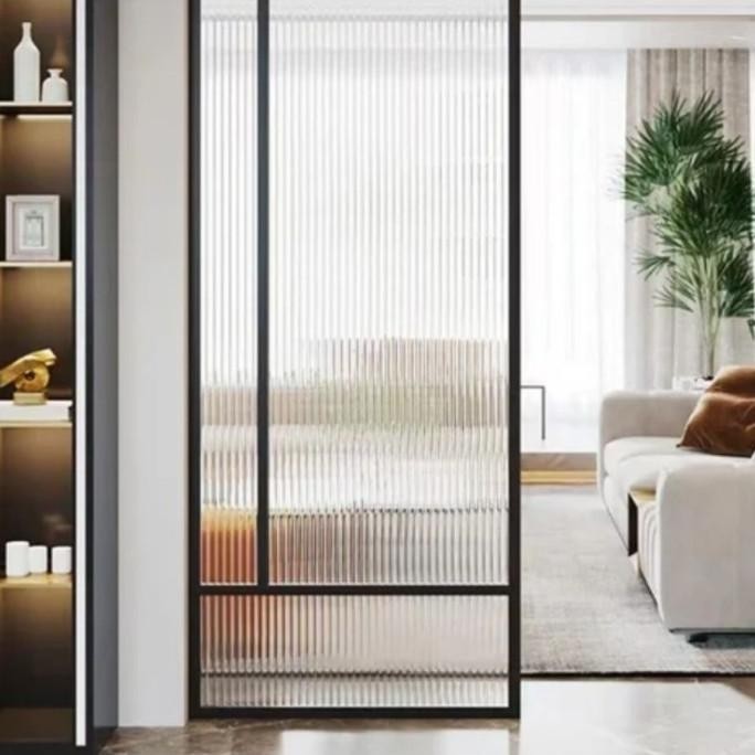 Jual Fluted Reeded Moru Glass Window Sticker | Sticker Kaca Fluted ...