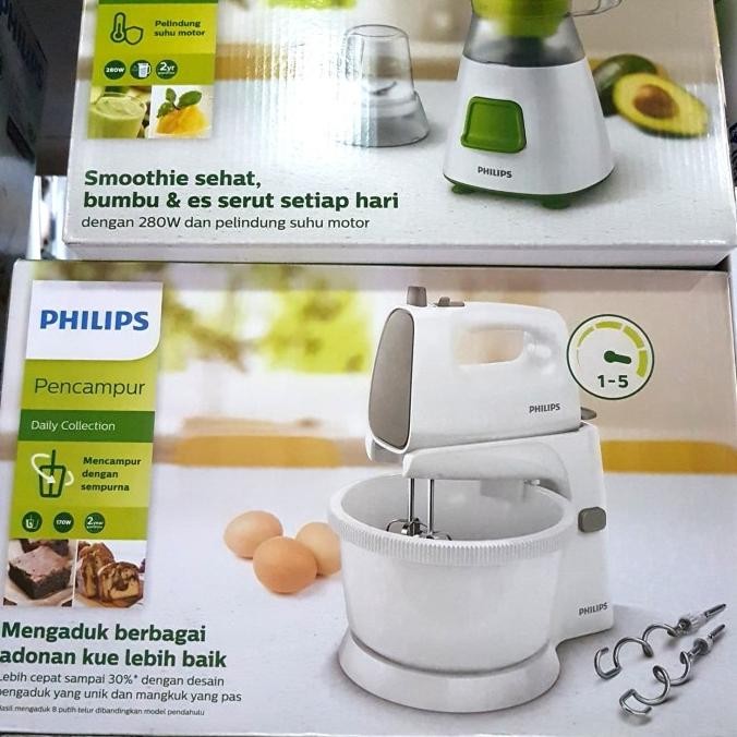 Jual Philips Hr Comp Stand Mixer Mesin Pencampur Adonan Roti Telor