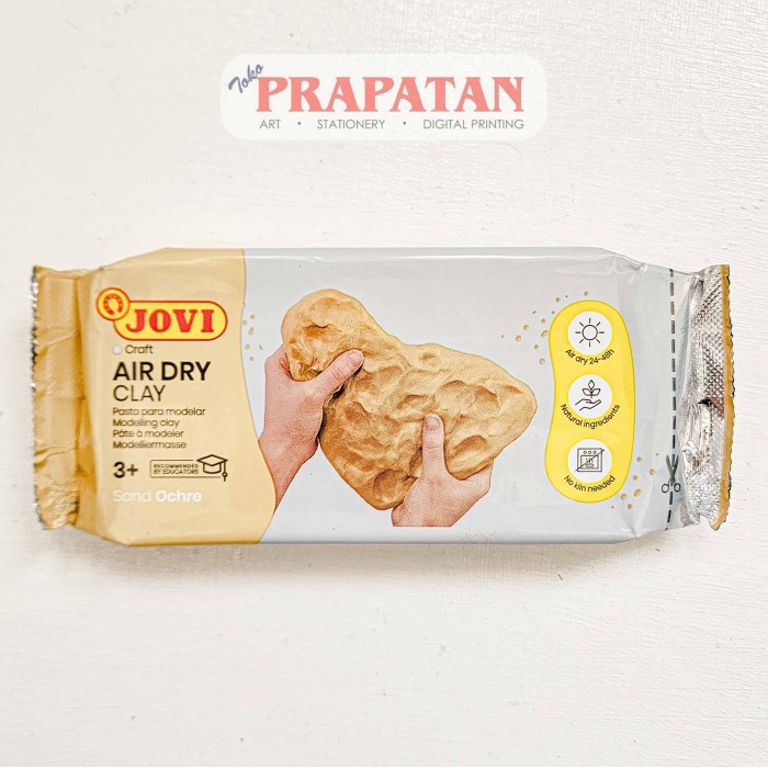 Jual Jovi Air Dry Modelling Clay 250G Tanah Liat Pottery #Original ...