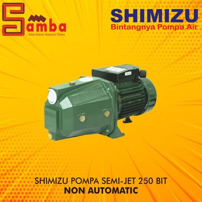 Jual Hits! Shimizu Jet 250 Bit Pompa Air Sumur Dangkal | Semi Jet 250 ...