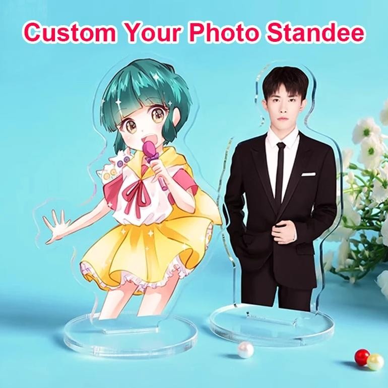Jual personalized character stand clear acrylic figure cartoon ...