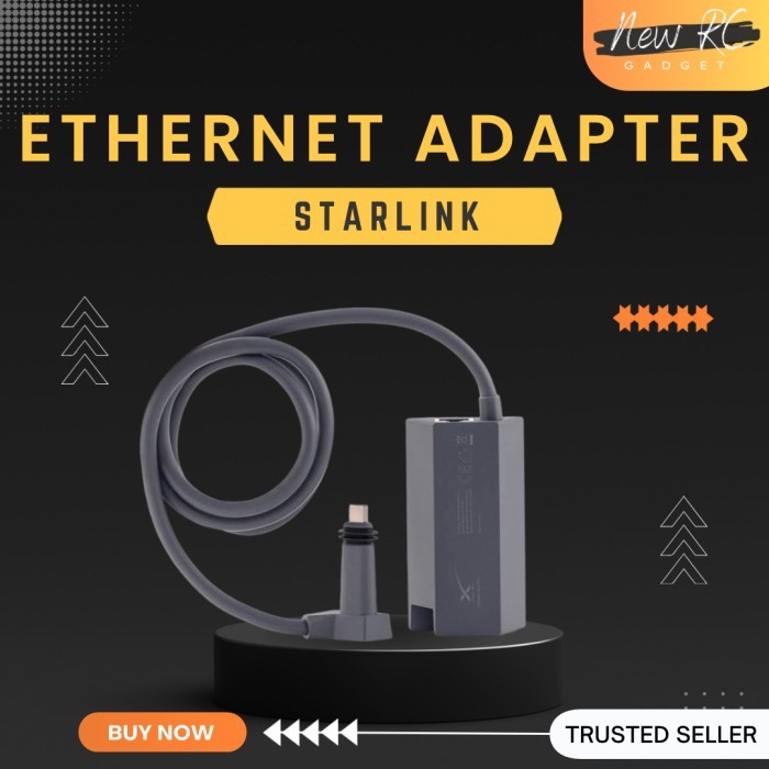 Jual Starlink Ethernet Adapter For Router Stralink Gen 2 Original Brand ...