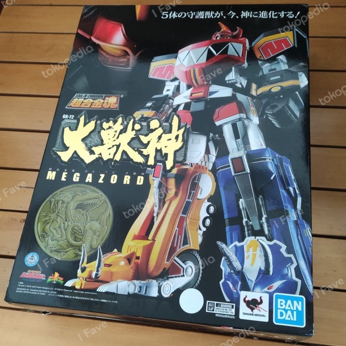 Bandai Soul De Chogokin Soc GX-72 Mighty Morphin Power