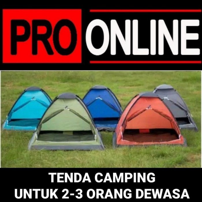 Jual Tenda kemping kapasitas 2 orang | Shopee Indonesia