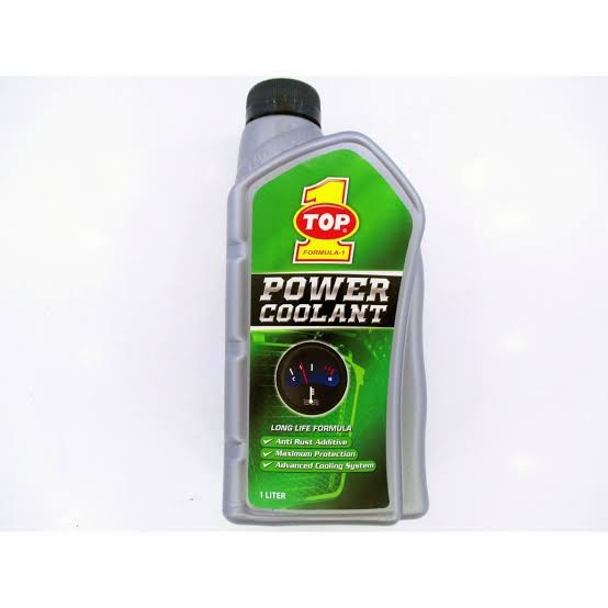 Jual AIR Radiator TOP 1 POWER COOLANT GREEN 500 ml | Shopee Indonesia