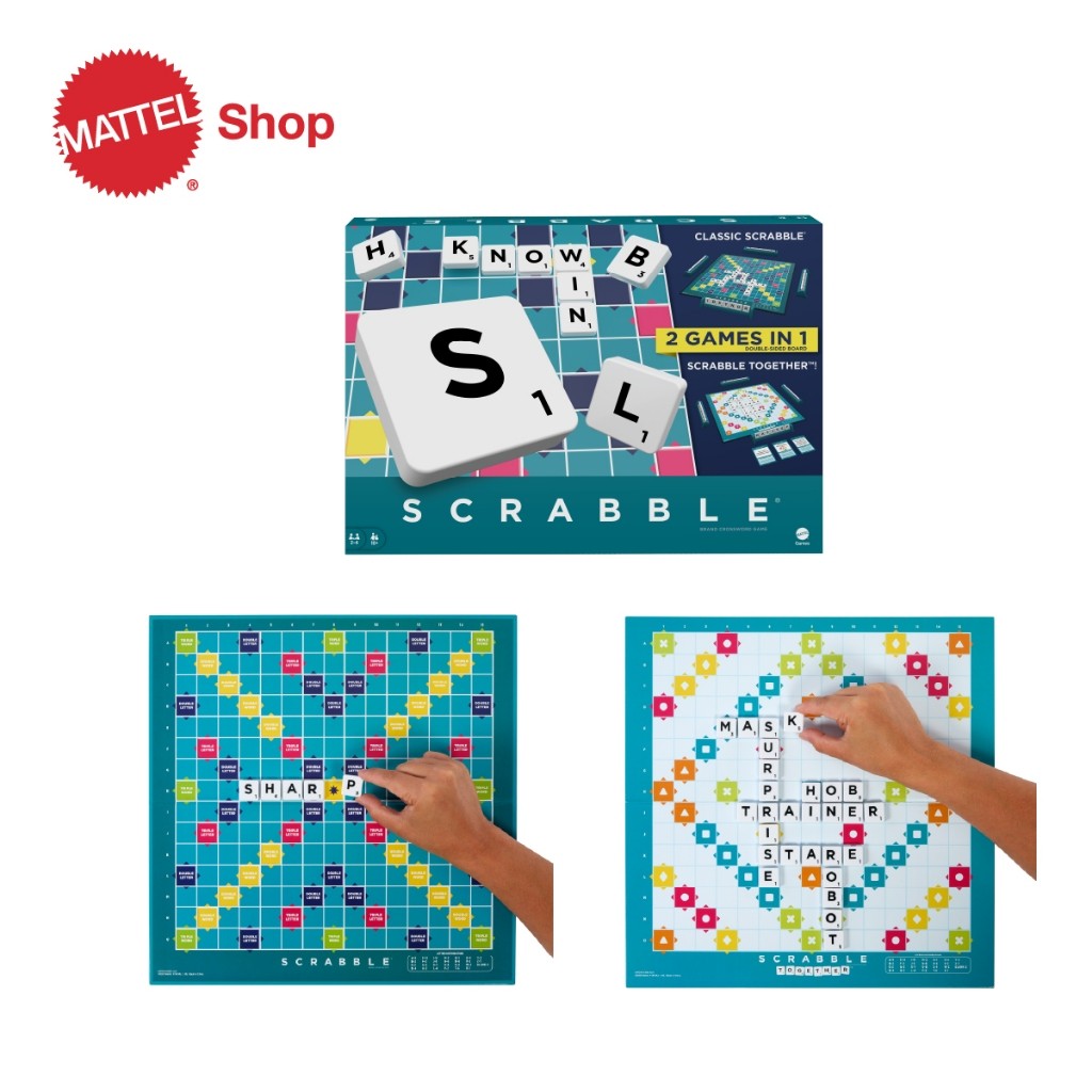 Jual Scrabble Core Refresh Blue - Permainan | Shopee Indonesia