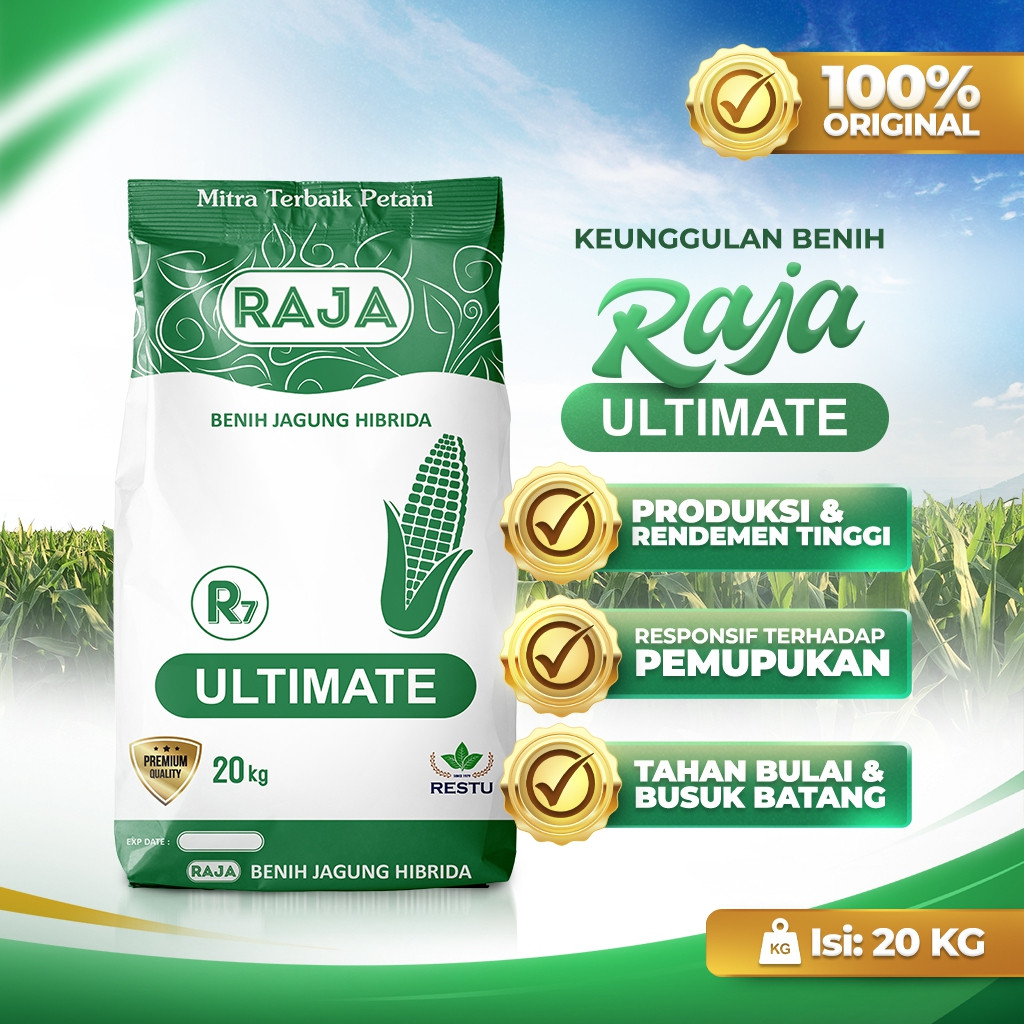 Jual Benih Jagung RAJA R7 Ultimate - 20kg Kemasan Sack | Shopee Indonesia