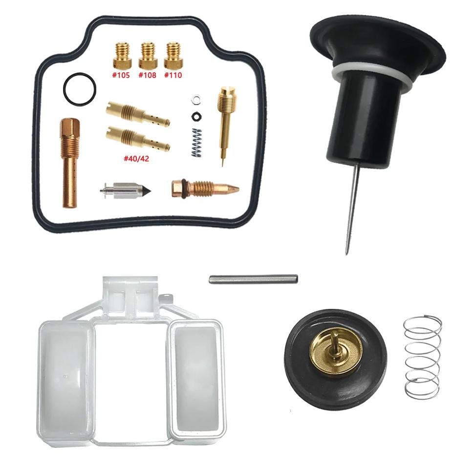 Kit De Réparation Carburateur Pour Foresight 250 FES250 (1997-2005) - Joints, Flotteur, Piston - Reconstruction Complète