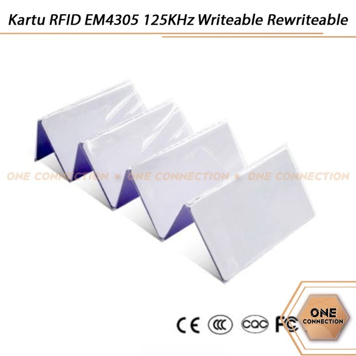 Jual Kartu RFID EM4305 125KHz Writeable Rewriteable | Shopee Indonesia