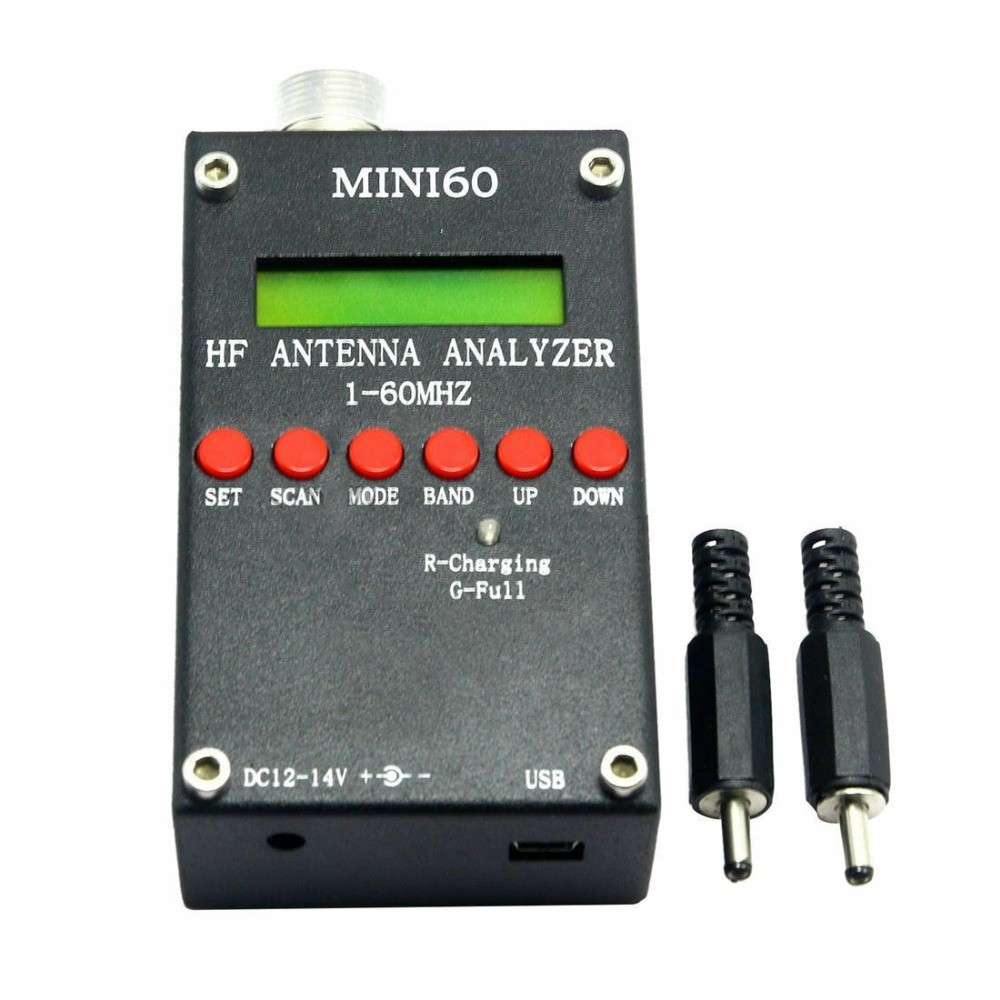 Jual Mini60 Sark100 1-60MHz HF ANT SWR Antenna Analyzer Meter ...