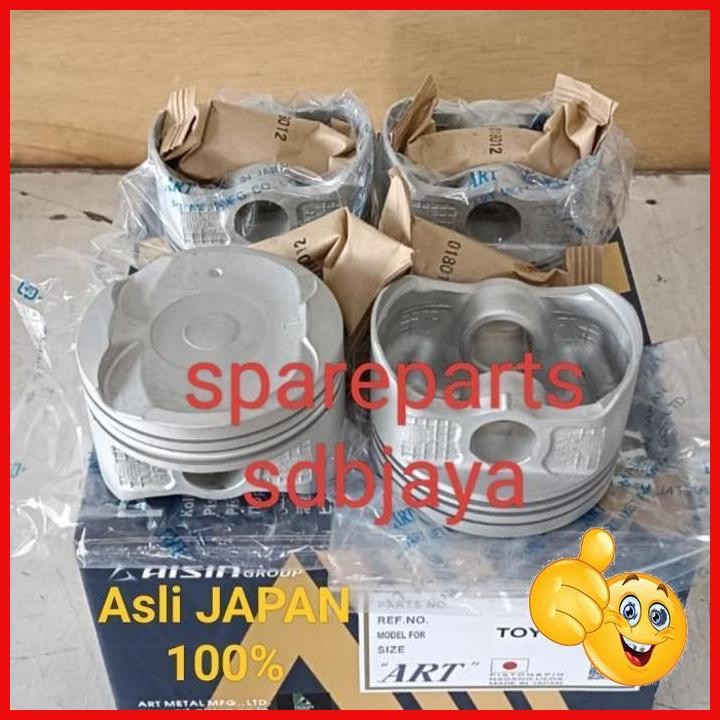 Jual [SPB] PISTON RING SEHER SET STD VIOS LIMO GEN1 GEN2 GEN3 YARIS 1NZ ...
