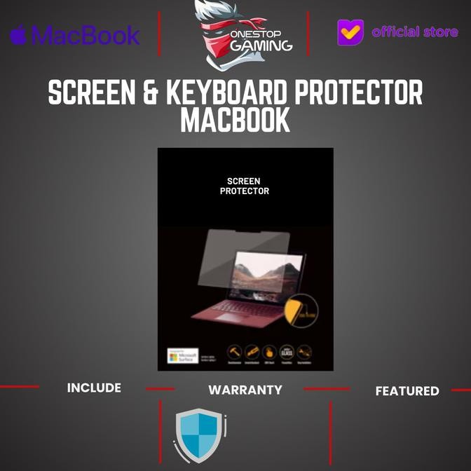 Jual SCREEN & KEYBOARD PROTECTOR MACBOOK | Shopee Indonesia