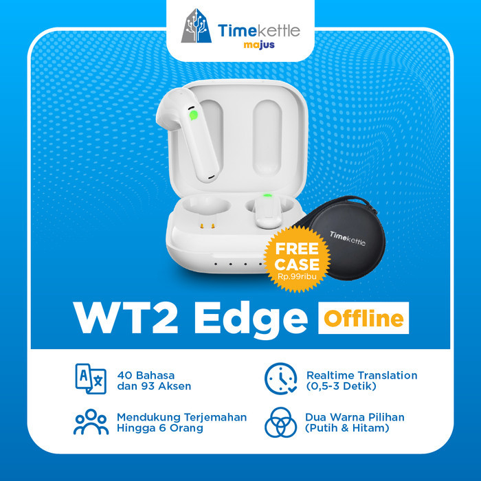Jual Alat Penerjemah Timekettle WT2 Edge (OFFLINE) | Shopee Indonesia