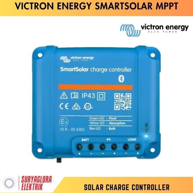 Victron Energy SmartSolar MPPT 75/15 Solar Charge Controller - Bluetooth, 15A, 75V Max 12 thumbnail image