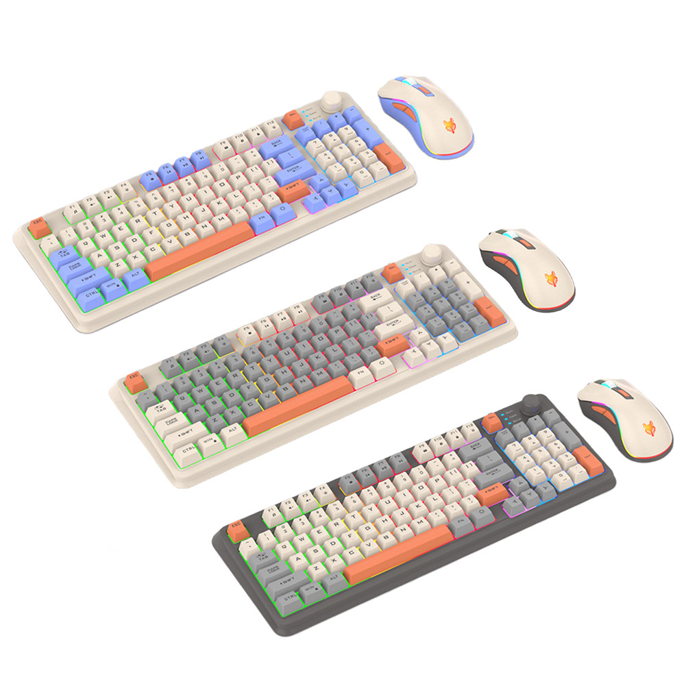 Jual K82 Gaming Keyboard Mouse Set Mechanical Gaming Keyboard | Shopee ...