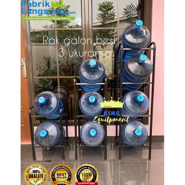 Jual Rak Galon Air Bahan Besi Kuat Kokoh 4susun 3susun 2susun | Shopee ...