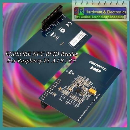 Jual EXPLORE NFC RFID READER FOR RASPBERRY PI A / B / B+ | Shopee Indonesia