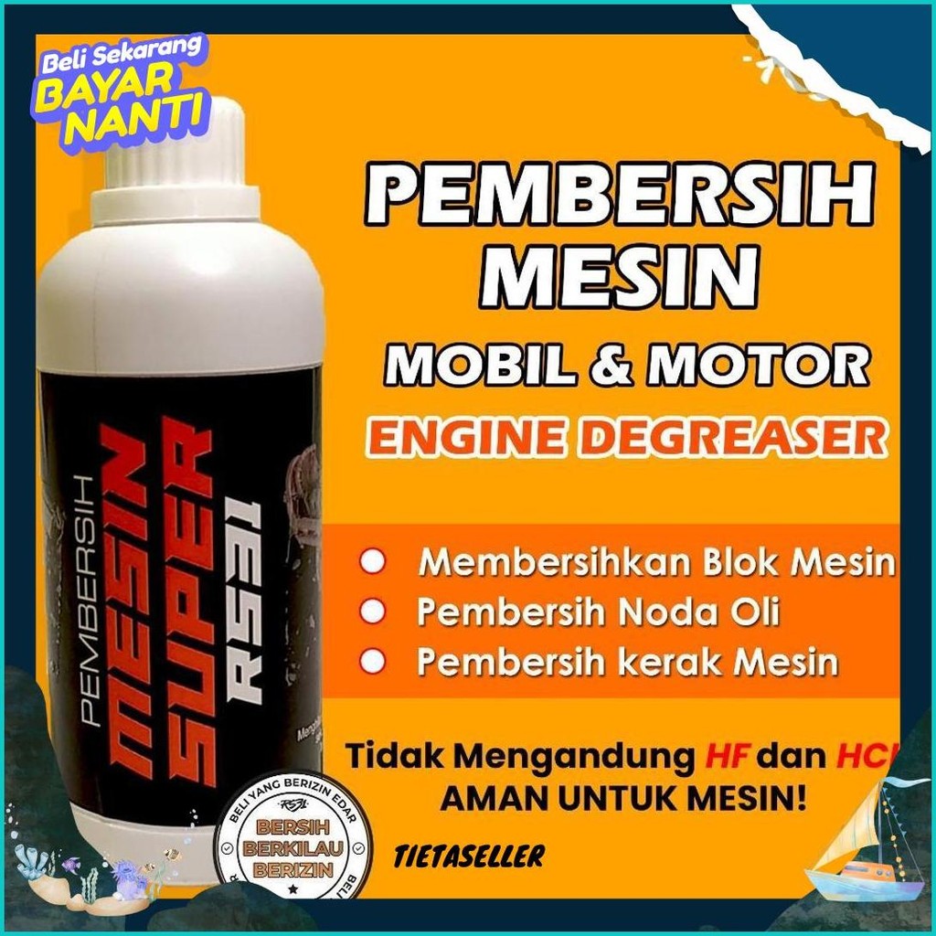 Jual Rs Pembersih Kerak Mesin Motor Super Engine Degreaser Motor Mobil Pembersih Kerak