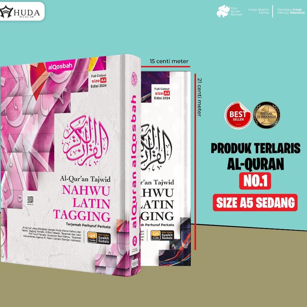 Jual Dfg Al Quran Tajwid Nahwu Latin Tagging Sedang Ukuran A