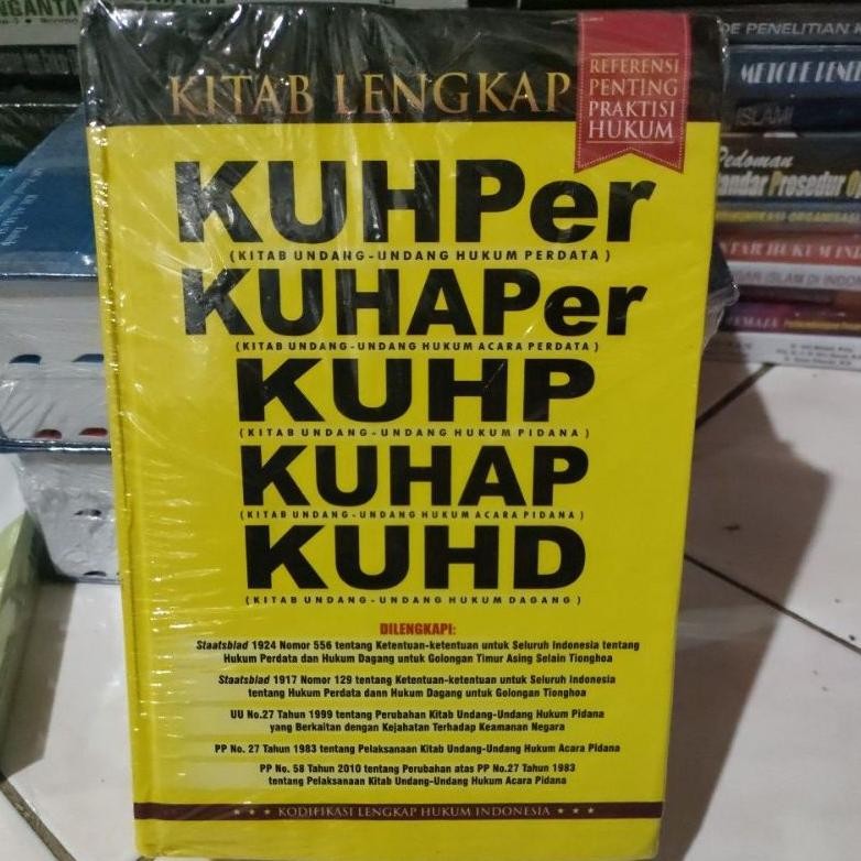 Jual Ex45 Kitab lengkap kuhper kuhaper kuhp kuhap kuhd Murah | Shopee ...