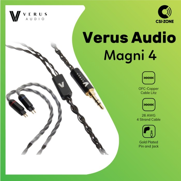 Jual Verus Audio Magni 4 OFC Copper Cable Litz For In Ear Monitor ...