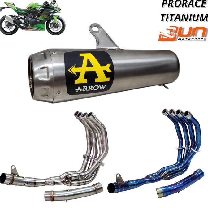 Jual BEBAS ONGKIR - ARROW PRORACE PRO RACE TITANIUM 54mm Fullsystem ...